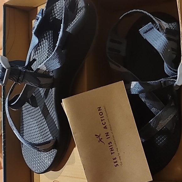 NEW Chaco Women's Z/Cloud Rambling Navy Sandals - Picture 16 of 17